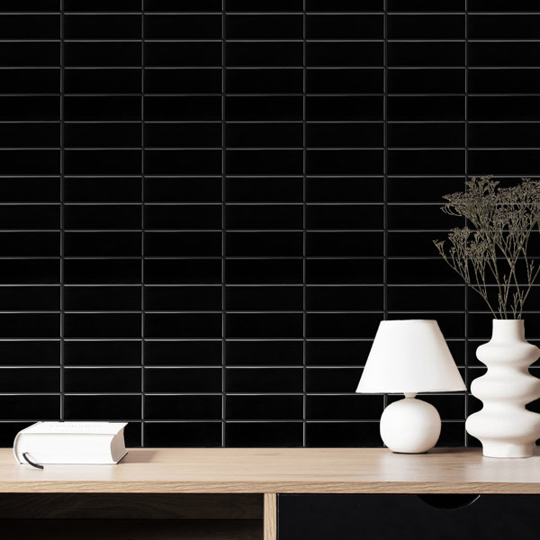 clevermosaics 12'' W x 12'' L Vinyl Peel and Stick Subway Tile Wayfair